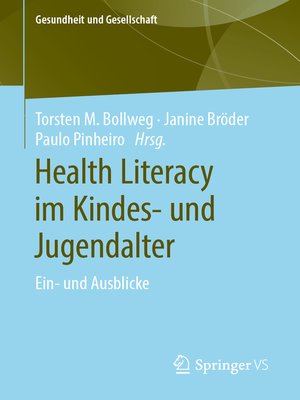 cover image of Health Literacy im Kindes- und Jugendalter